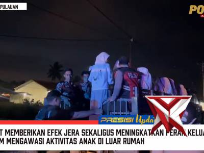 PATROLI CIPTA KONDISI SAMAPTA POLRESTA TIDORE BERI RASA AMAN MASYARAKAT
