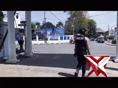 POLRES OKI HADIR AMAN BAE