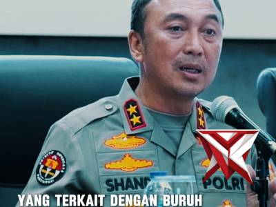 KAPOLDA SUMSEL MENGHADIRI SARASEHAN ASPIRASI BURUH - PoliceTube
