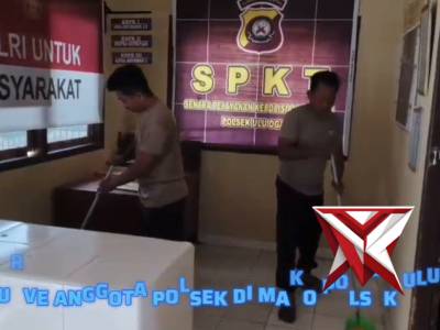 Pembersihan polsek ulu ogan