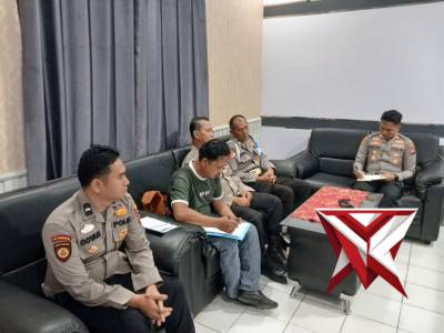 DSG 1. Arahan Kapolsek Tanjung Agung Kepada Para Kanit Guna Meningkatkan Kedisiplinan