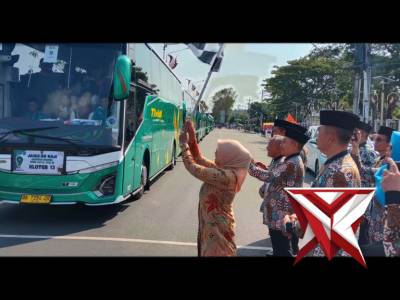 Polres Kebumen dan Polsek Kebumen melaksanakan Kegiatan Pengamanan Pemberangkatan Haji Kab. Kebumen - PoliceTube
