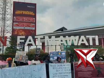 Polresta Bengkulu melaksanakan pengamanan aksi damai Ikatan Mahasiswa Papua (IMAPA) Daerah Bengkulu - PoliceTube