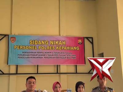 KAPOLRES PIMPIN SIDANG BP4R PERSONIL POLRES KEPAHIANG
