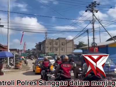 SAT SAMAPTA SIAGA KAMTIBMAS & KARHUTLA SATUAN SAMAPTA POLRES SANGGAU TERUS BERGERAK AKTIF - PoliceTube