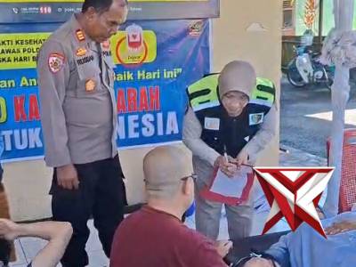 @ok.kegiatan donor darah dalam rangka Hari Bhayangkara ke-80 - PoliceTube
