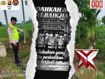 Giat monitoring debit air sungai terkait intensitas curah hujan yang tinggi