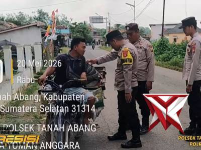 KEGIATAN PERSONIL POLSEK TANAH ABANG
