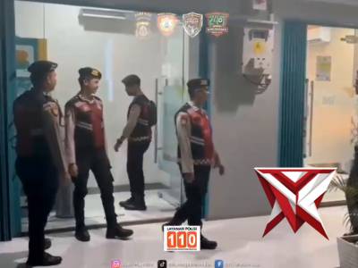 Pers Sat Samapta Melaksanakan Patroli Dialogis