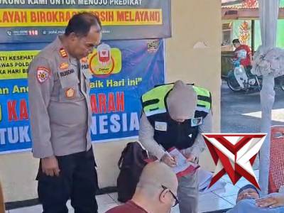 @ok.kegiatan donor darah dalam rangka Hari Bhayangkara ke-80 - PoliceTube