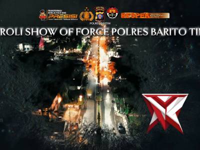 patroli show of force