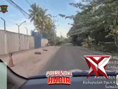 PATROLI SORE SATLANTAS POLRES OKI