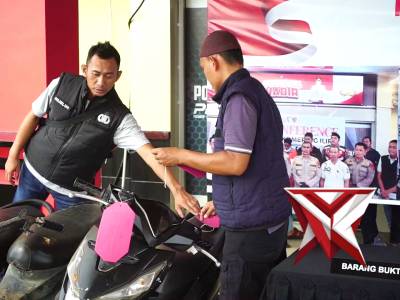 Kapolres OKI mengapresiasi kerja cepat jajaran Satreskrim Polres OKI dan Polsek Mesuji Raya dalam me