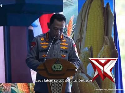 Peresmian gedung ketahanan polri