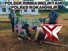 green policing polsek rimba melintang