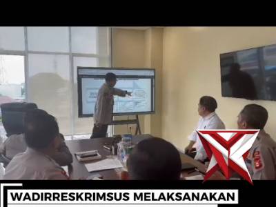 GIAT WADIRRESKRIMSUS POLDA SUMSEL