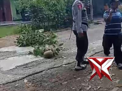 Wujud kepedulian terhadap keselamatan dan kenyamanan masyarakat kembali ditunjukkan jajaran Bhabinka