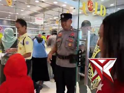 PATROLI HARKAMTIBMAS DI WIL KEC. NGAWI