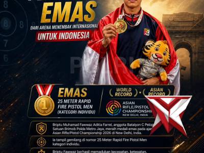 Personel Polri kembali mengharumkan nama Indonesia di panggung internasional