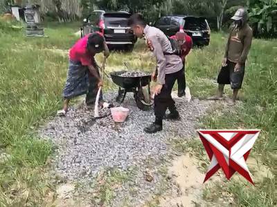 POLRES OKI HADIR AMAN BAE