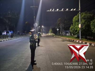 Antisipasi balap liar di kota kayuagung