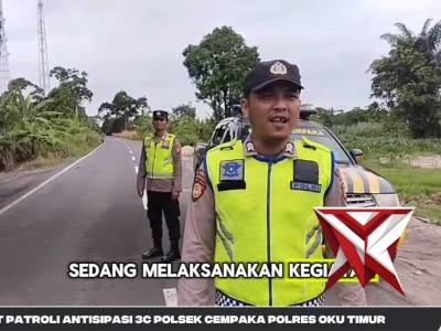 GIAT PATROLI ANTISIPASI 3C POLSEK CEMPAKA