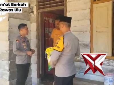 Kegiatan Jumat Berkah Polsek Rawas Ulu