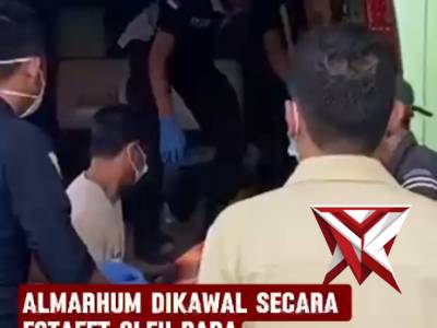 PENGAWALAN JENAZAH KORBAN LAKA BUS ALS