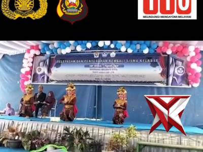 DSG 7.Bhabinkamtibmas Hadiri Pelepasan Siswa Kelas IX SMPN 1 Panang Enim ?????