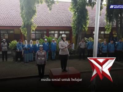 Police Goes To School Polres Mojokerto Kota di SMAN 1 Kota Mojokerto