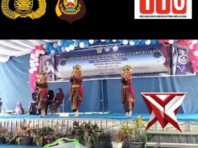 HK 4.Bhabinkamtibmas Hadiri Pelepasan Siswa Kelas IX SMPN 1 Panang Enim ?????