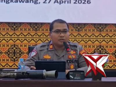Satlantas Polres Singkawang menggelar press conference terkait kinerja penanganan pelanggaran lantas