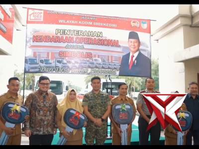 Dorong Penguatan Ekonomi, Kapolres Kediri Hadiri Penyerahan Truk Koperasi Desa Merah Putih