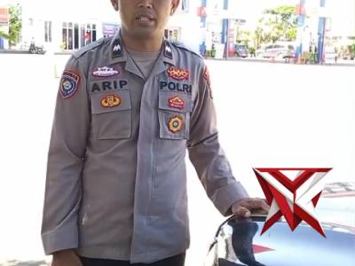 Giat monitoring dan patroli situasi SPBU, jumlah stok dan antrian di wilayah hukum Polsek M. Beliti5 - PoliceTube