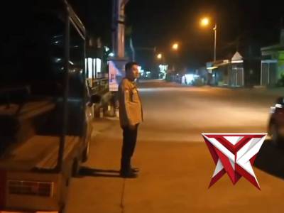 Patroli Blue Night/Blue Light jalurutama desa Gondang, Kec. Gondang - PoliceTube