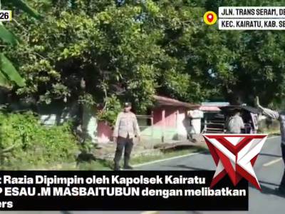 KEGIATAN RUTIN POLSEK KAIRATU