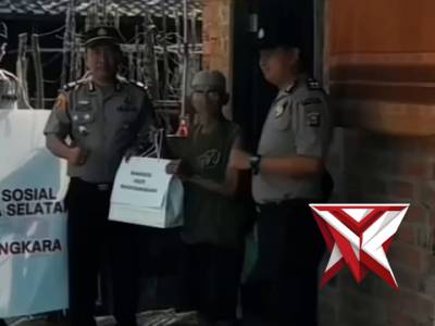 KEGIATAN BANSOS POLSEK PENUKAL