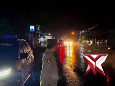 Giat KRYD Malam hari Polsek Rambang Niru