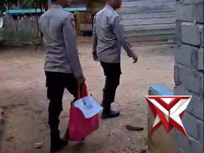 Bantuan sosial polsek lembak