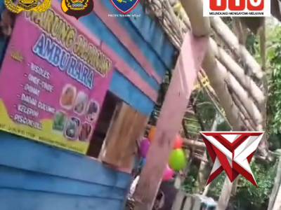 AZA 5.Bhabinkamtibmas Dampingi Survey Bedah Rumah HUT Bhayangkara