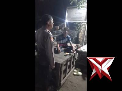 Memberikan himbauan keamanan