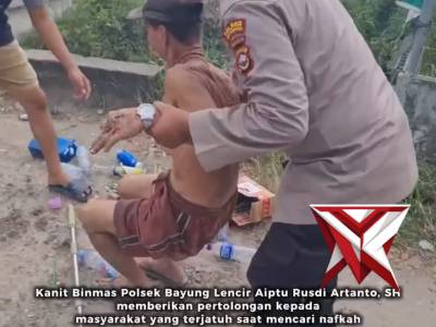 Kanit Binmas Polsek Bayung Lencir Polisi Penolong ??? - PoliceTube