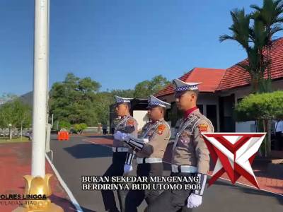 PERINGATI HARI KEBANGKITAN NASIONAL POLRES LINGGA MELAKSANAKAN UPACARA - PoliceTube