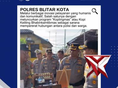 Ngopi Bareng Warga, Polisi Dengarkan Aspirasi Lewat Koplingmas