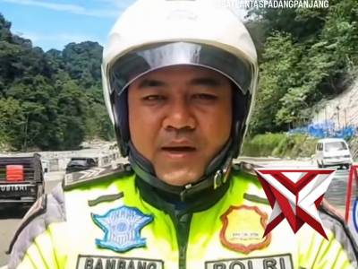 Live report jalur lembah anai - PoliceTube