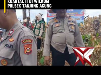 AS 8. ? Panen Raya Jagung Serentak Kuartal II ?