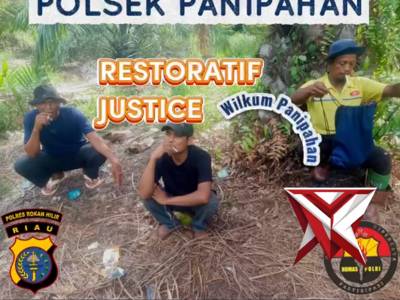 restorative justice oleh polsek panipahan - PoliceTube