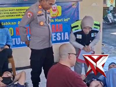 @ok.kegiatan donor darah dalam rangka Hari Bhayangkara ke-80