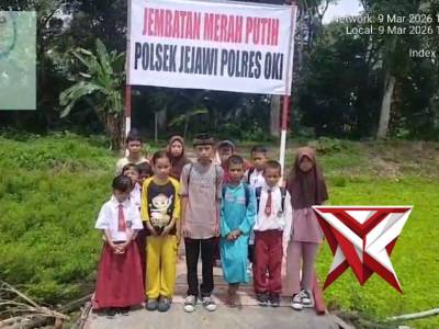 POLRES OKI HADIR AMAN BAE