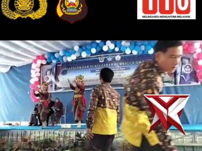 HI 5. Bhabinkamtibmas hadir dalam acara pelepasan dan penyerahan kembali siswa/siswi kelas IX SMP - PoliceTube
